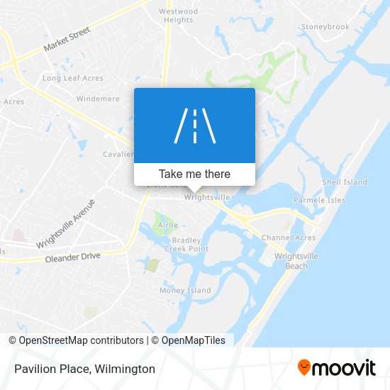 Pavilion Place map