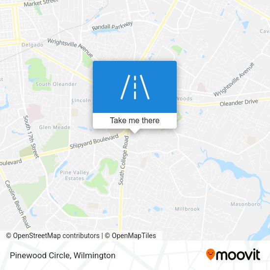 Mapa de Pinewood Circle