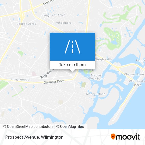 Mapa de Prospect Avenue
