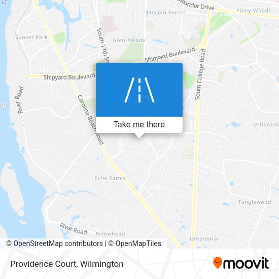 Mapa de Providence Court