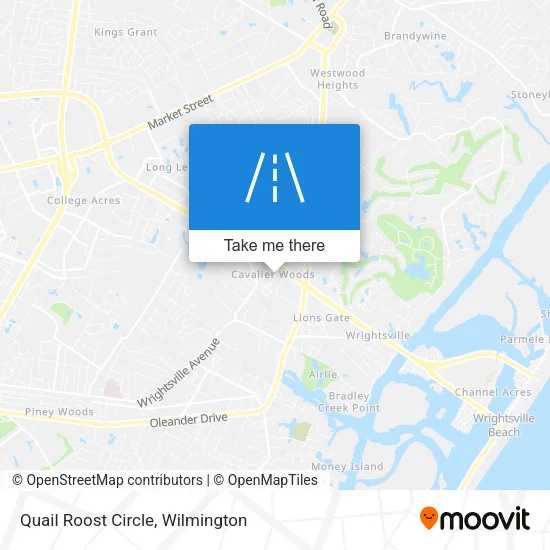 Quail Roost Circle map