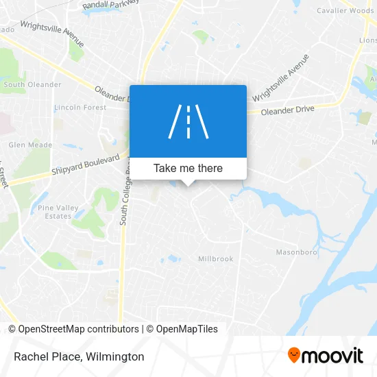 Rachel Place map