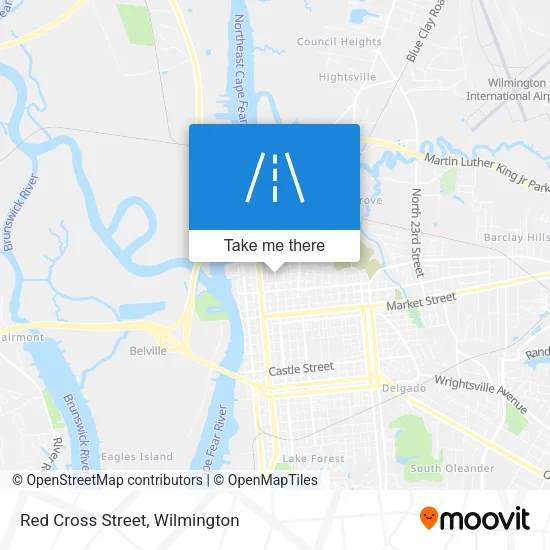 Red Cross Street map