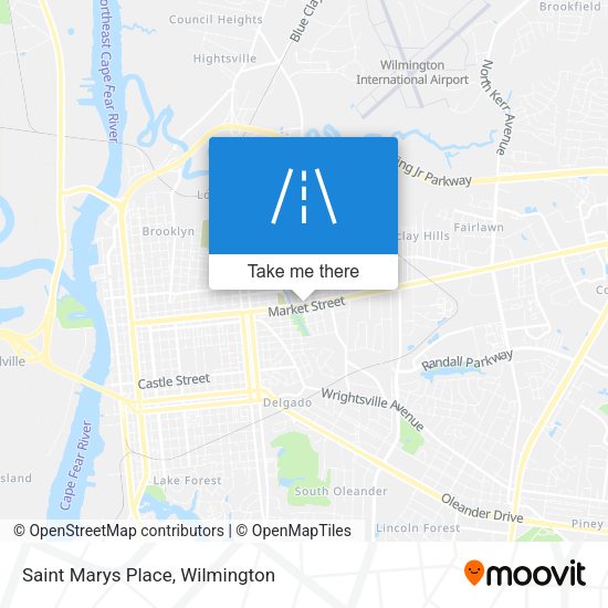 Mapa de Saint Marys Place