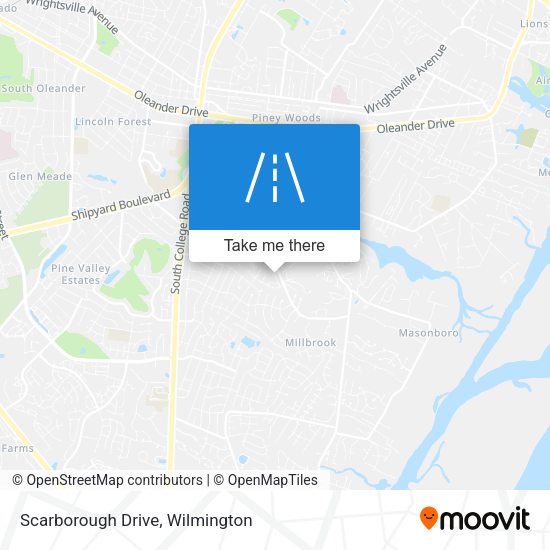 Mapa de Scarborough Drive
