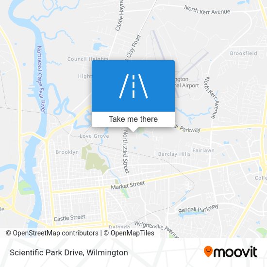 Scientific Park Drive map