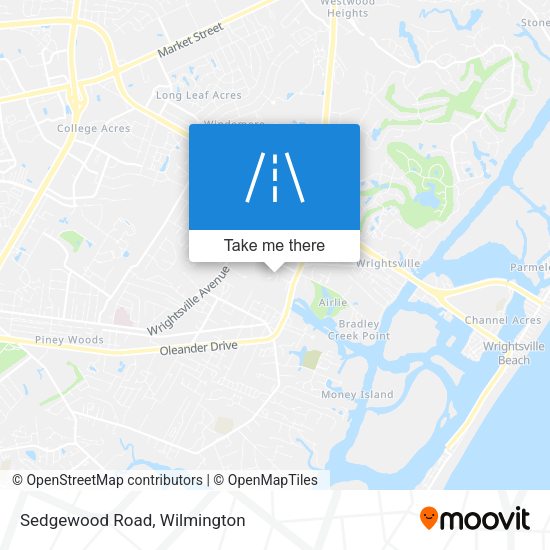 Mapa de Sedgewood Road
