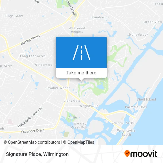Signature Place map