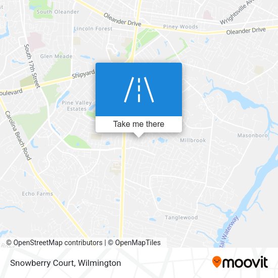 Snowberry Court map