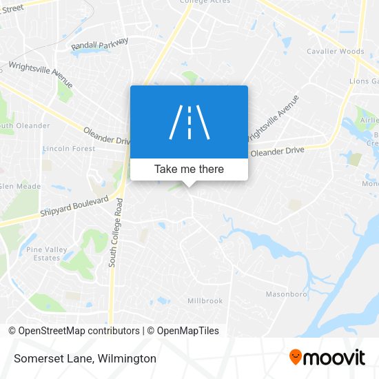 Mapa de Somerset Lane