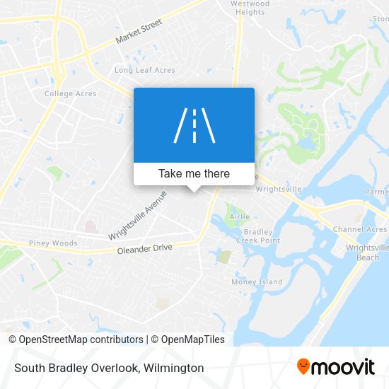 South Bradley Overlook map
