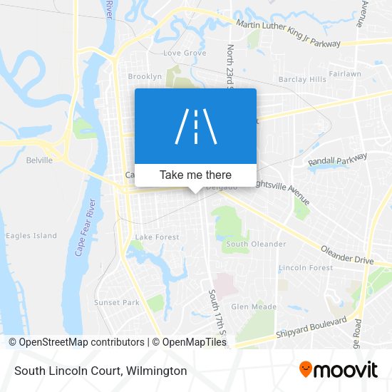 South Lincoln Court map