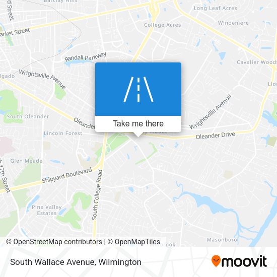South Wallace Avenue map
