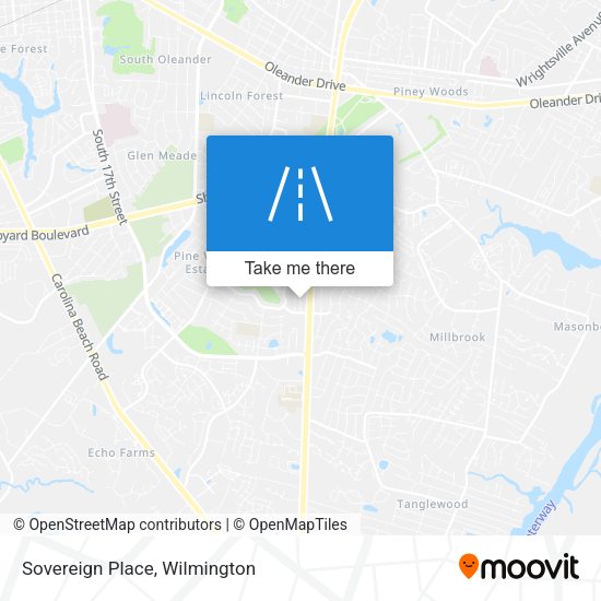 Mapa de Sovereign Place