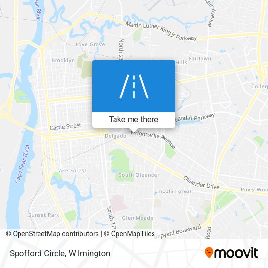 Mapa de Spofford Circle
