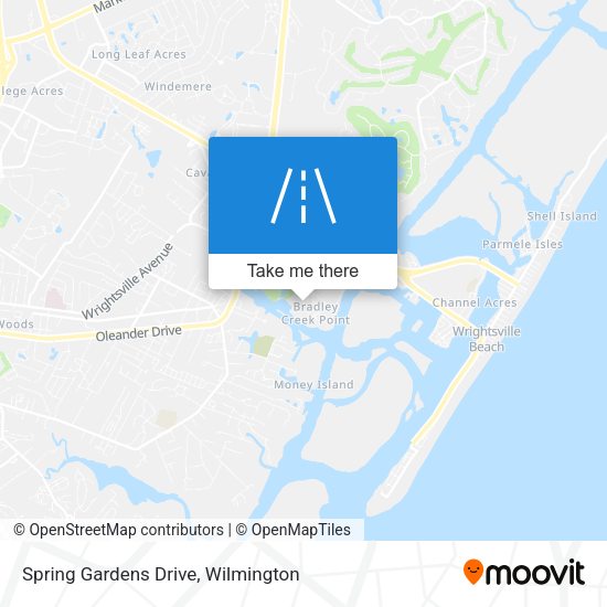 Mapa de Spring Gardens Drive