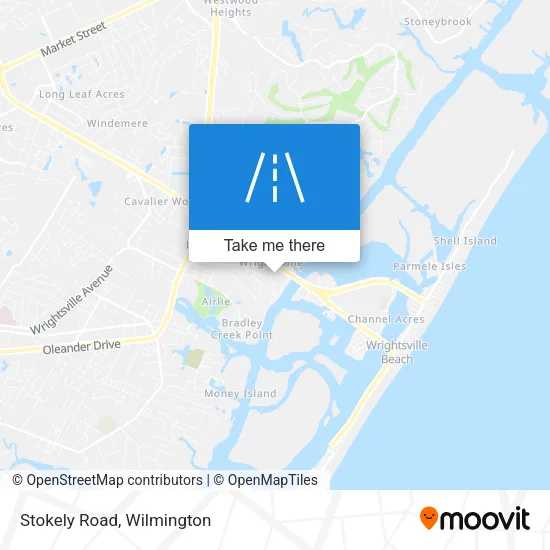 Stokely Road map