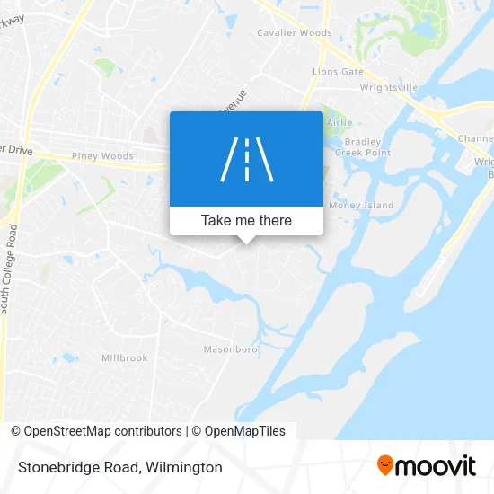 Stonebridge Road map
