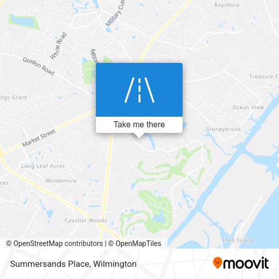 Summersands Place map