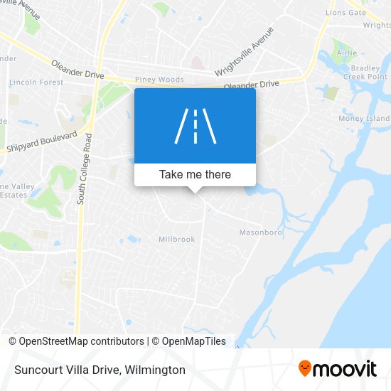 Mapa de Suncourt Villa Drive