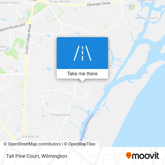 Tall Pine Court map