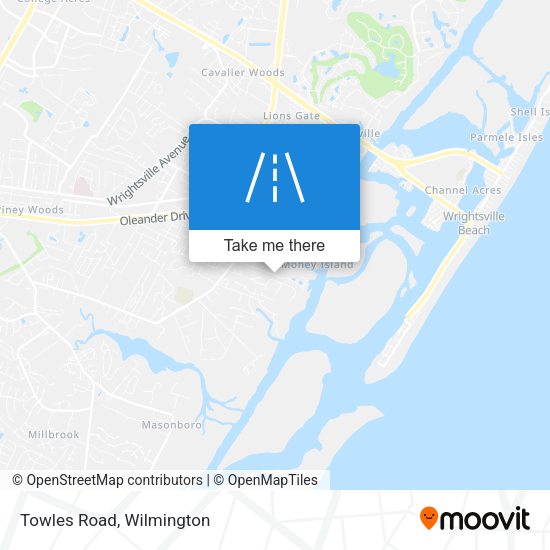 Mapa de Towles Road