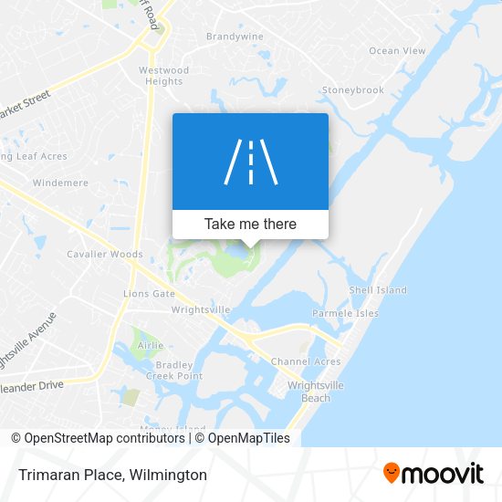 Mapa de Trimaran Place
