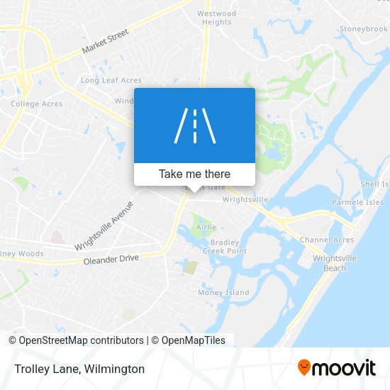Mapa de Trolley Lane