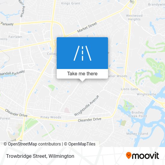 Mapa de Trowbridge Street