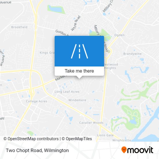 Mapa de Two Chopt Road