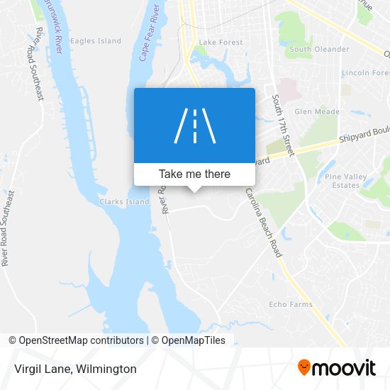 Mapa de Virgil Lane