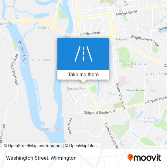 Mapa de Washington Street