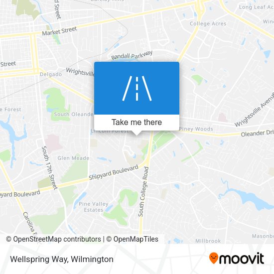 Mapa de Wellspring Way