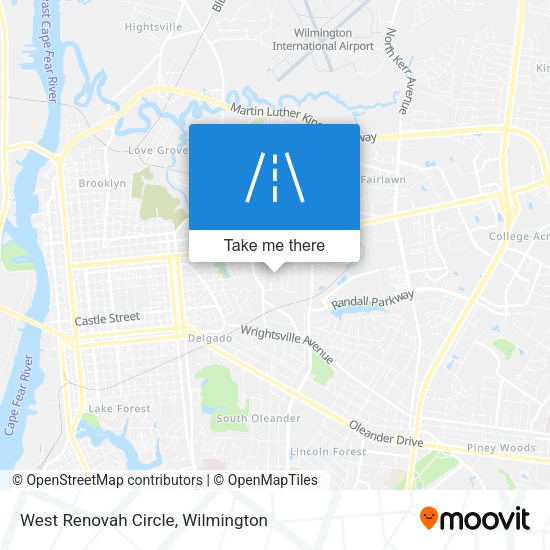 Mapa de West Renovah Circle