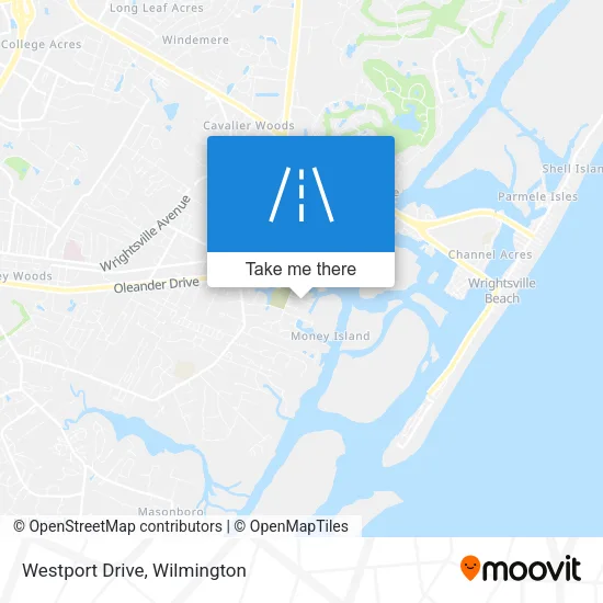Westport Drive map