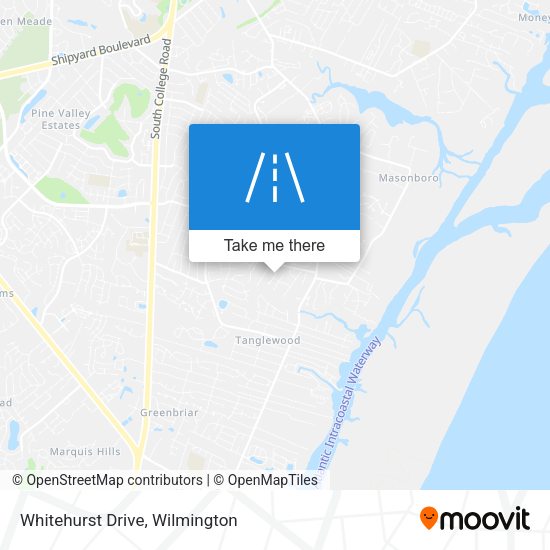 Whitehurst Drive map
