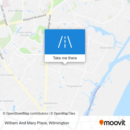 Mapa de William And Mary Place