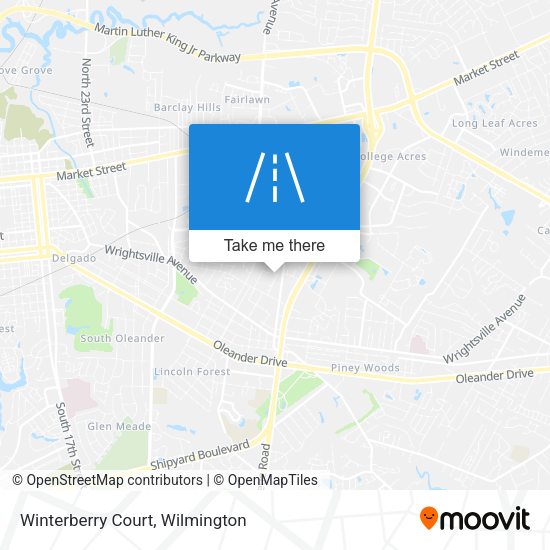 Mapa de Winterberry Court
