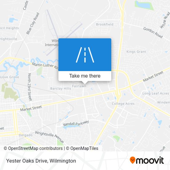 Mapa de Yester Oaks Drive