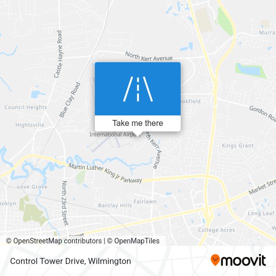 Control Tower Drive map