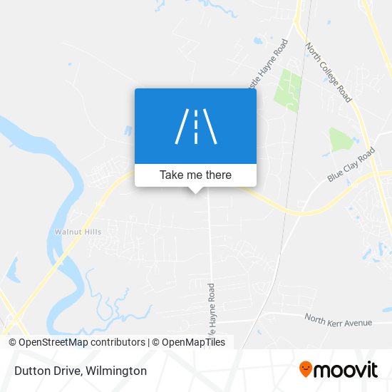 Dutton Drive map