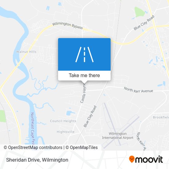 Mapa de Sheridan Drive