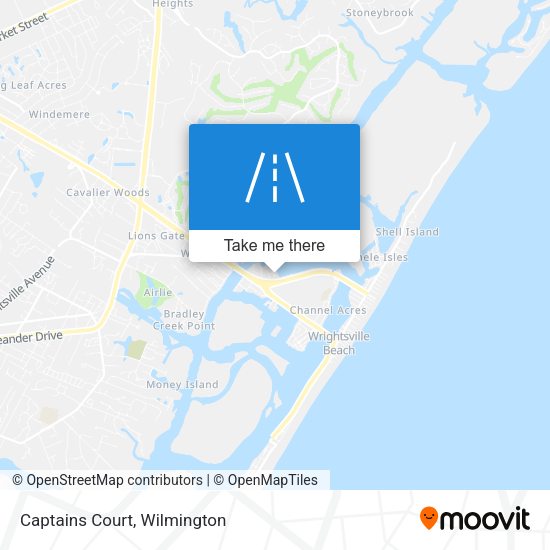 Mapa de Captains Court