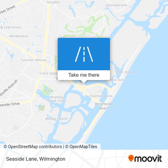Mapa de Seaside Lane
