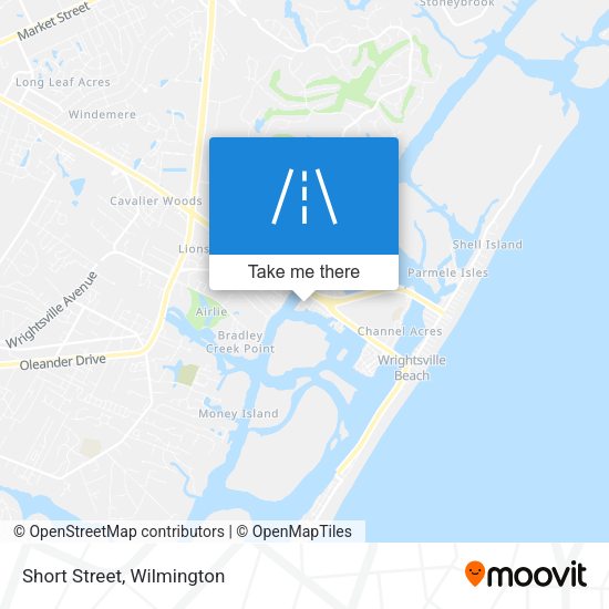 Mapa de Short Street