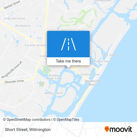 Short Street map