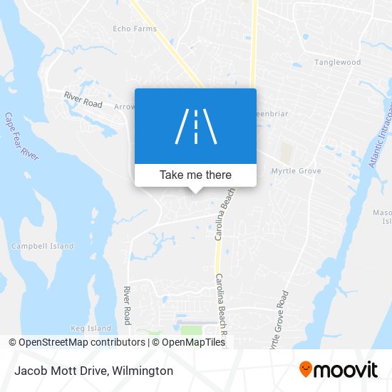 Jacob Mott Drive map