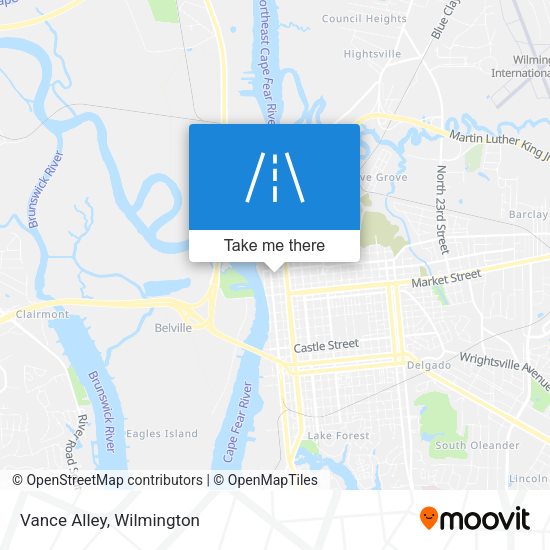 Mapa de Vance Alley