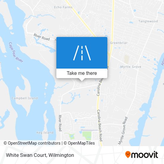 Mapa de White Swan Court