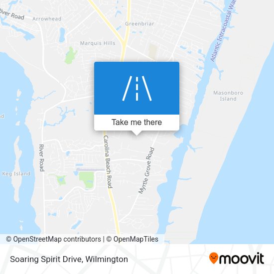Soaring Spirit Drive map